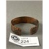 Image 2 : Very Nice Vintage Copper Cuff Bracelet