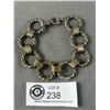 Image 1 : Vintage Heavy Silver Links Bracelet