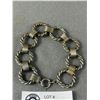 Image 2 : Vintage Heavy Silver Links Bracelet