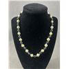 Image 2 : Magnetic Black Beads & Pearls Choker Necklace & Matching Bracelet Set