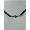 Image 3 : Black Alaskan Diamoned Beads Necklace & Bracelet