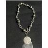 Image 2 : Sterling Silver Beads & Links w/ Charm Bracelet