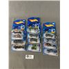 Image 1 : 12 Packages Of Hot Wheels Die-cast Metal Collectibles