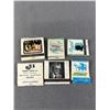 Image 3 : Vintage Sheraton Hotels Glass Ashtray & Nice Assortment Of Vintage Match Books