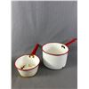 Image 4 : Nice Selection Of Vintage Enamel Cooking Ware