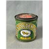 Image 4 : 3 Old Kitchen Tins - Large Blue Ribbon Baking Powder, Rogers Syrup (No Lids) & Small Lyle's Golden S