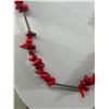 Image 2 : Vintage Ox Blood Red Coral Necklace