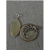 Image 3 : Vintage Abalone Shell Inlaid Bangle & 2 Pendants