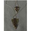 Image 3 : Designer Double Pendant & Chains Necklace