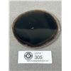 Image 2 : Natural Agate Slice In Display. Retails $480.00