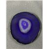 Image 3 : Natural Agate Slice In Display. Retails $480.00