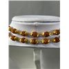 Image 4 : 53 Beads Rudraksha Gold Plated Mala. Retails $250.00