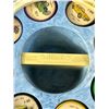 Image 2 : Vintage Jello-Brands "Picture Wheels" Set In Jello-Brands Holder