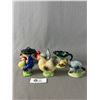 Image 1 : Vintage Assortment Of Rooster/Chicken Turkey Ceramics - S&P Shakers, Cream & Sugar Bowl