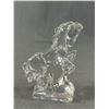 Image 5 : 3 Vintage Crystal Horse Figurines - Approx. 4" & 6" H