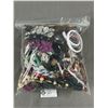 Image 1 : Large Bag w/ Various Costume Jewelry & Parts