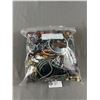 Image 2 : Large Bag w/ Various Costume Jewelry & Parts