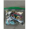 Image 3 : 2 Bags Of Various Costume Jewelry & Parts