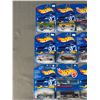 Image 2 : 12 Packages Of Hot Wheels Die-cast Metal Collectibles