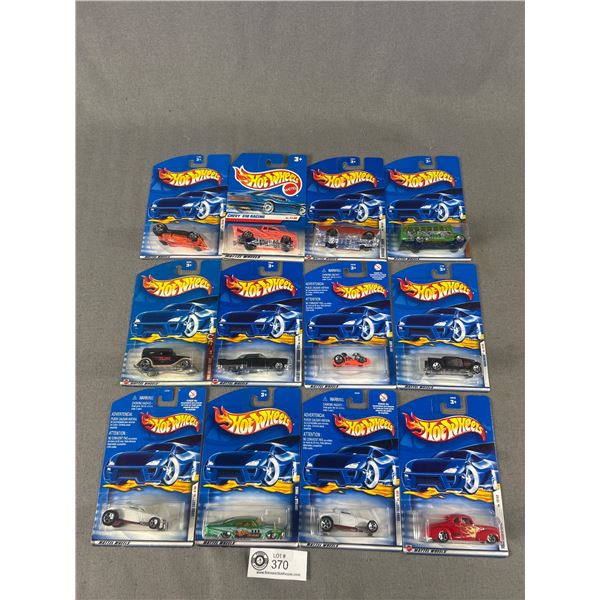 12 Packages Of Hot Wheels Die-cast Metal Collectibles
