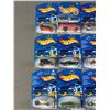 Image 2 : 12 Packages Of Hot Wheels Die-cast Metal Collectibles