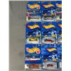 Image 2 : 12 Packages Of Hot Wheels Die-cast Metal Collectibles