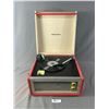Image 1 : Vintage Dansette Series Crosley Portable Record Player. Plays 33's & 45's. NO SHIPPING. Approx. 16" 