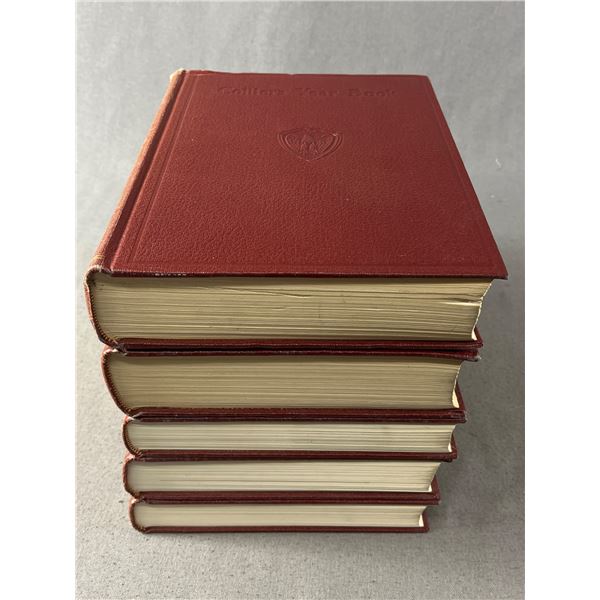 Set of Vintage Collier's Yearbooks. 1946-1950