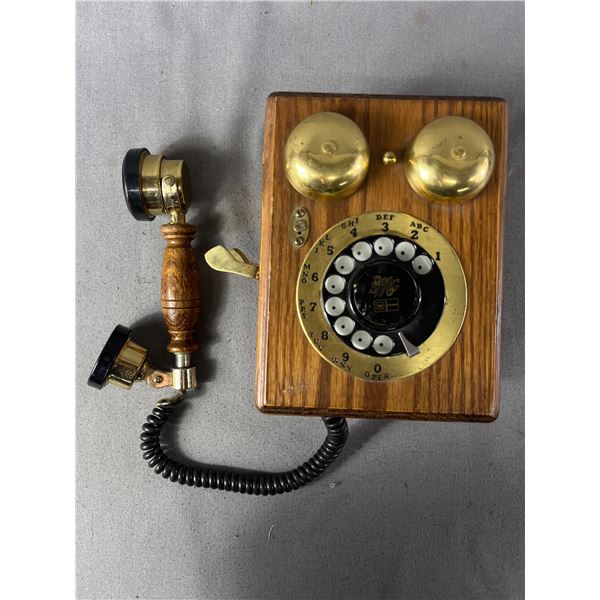 Vintage Wall Mounted Telephone. Untested