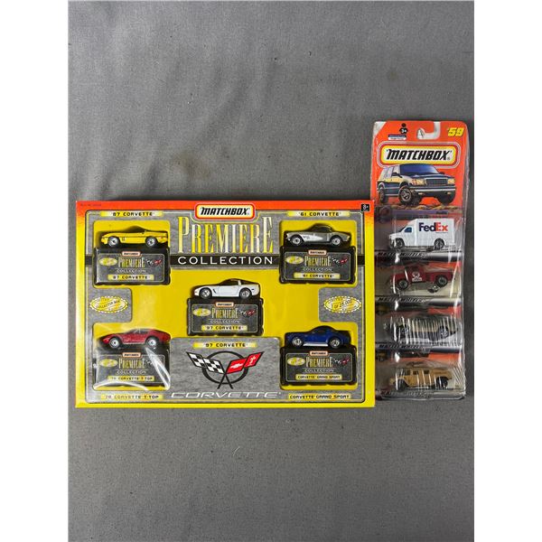 Matchbox Signature Die Cast Cars in Original Package Plus another Package of Matchbox Cars