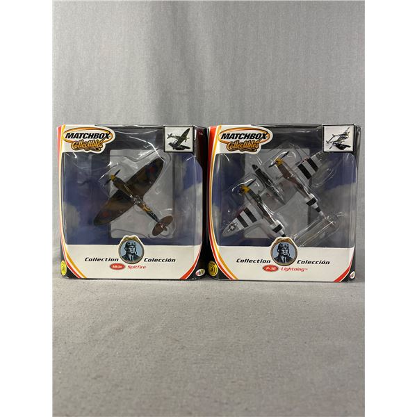 Lot of 2 New in Package Matchbox Collecitles P-510 Model Airplanes