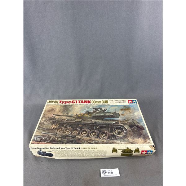 Japan Type 61 Tank Model Kit. With Motor