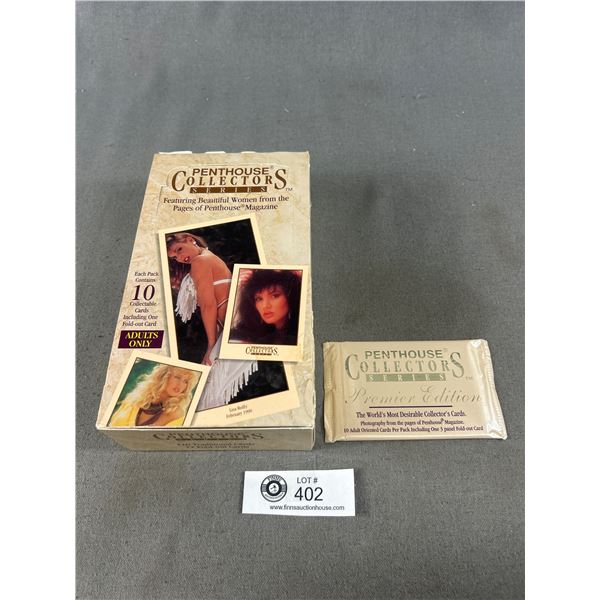 Box of Penthouse Collectors Cards. Premier Edition.