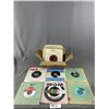Image 1 : Box of Various 45 Records. No Scratches on Most. But Light on a Couple