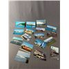 Image 2 : Lot of 17 Vintage Bus and Ferry Postcards