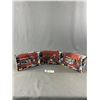 Image 1 : Lot of 3 Maisto 1:18 Scale Harley Davidson Motorcycles in Boxes