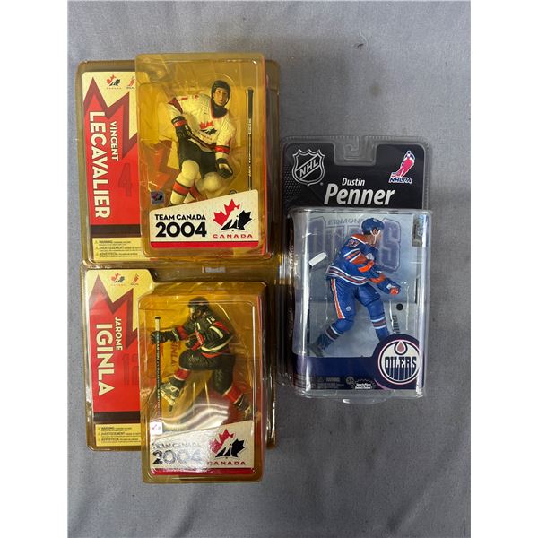 Lot of 3 McFarlane Hockey Players Brand New in Packages