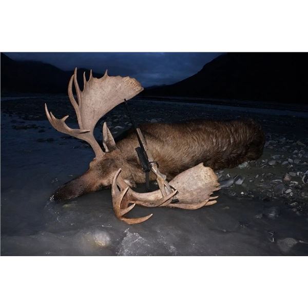 Unguided Alaskan Moose Hunt for 2 Hunters