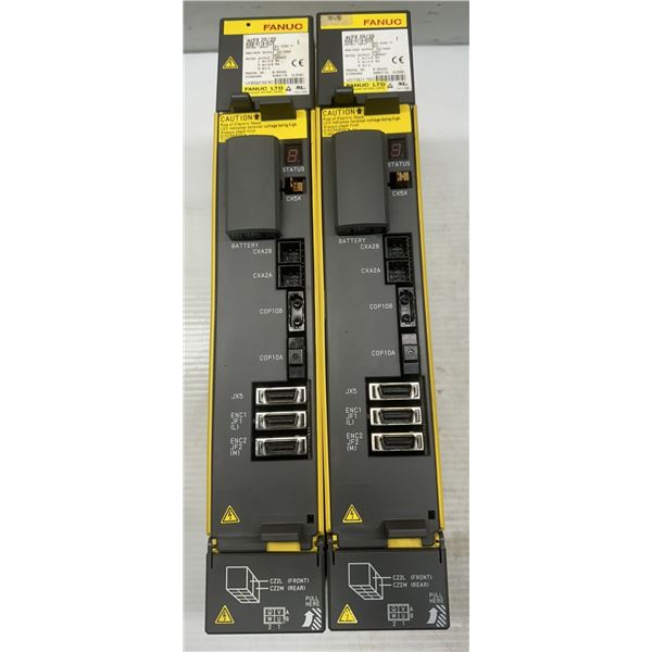 (2) Fanuc #A06B-6114-H205 aiSV 20/20 Module