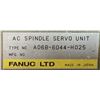 Image 7 : Fanuc #A06B-6044-H025 AC Spindle Unit