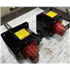 Image 1 : (2) Fanuc #A06B-0033-B075 #B3/3000 AC Servo Motors