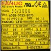 Image 8 : (2) Fanuc #A06B-0033-B075 #B3/3000 AC Servo Motors