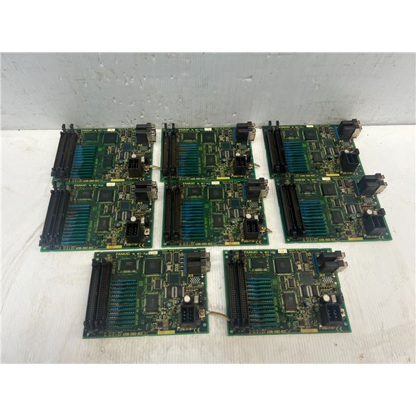 Lot of (8) Fanuc #A20B-2002-0521/13A Circuit Boards