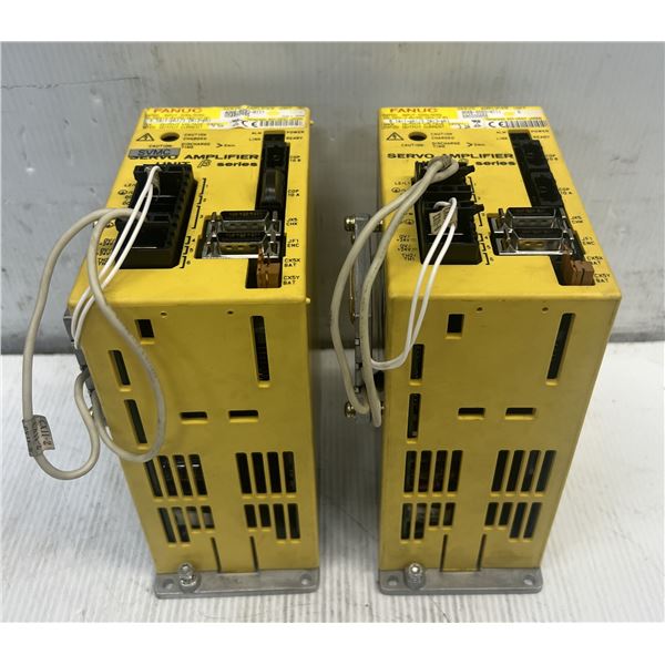 (2) Fanuc #A06B-6093-H111 Servo Amplifier Modules