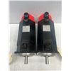 Image 2 : (2) Fanuc #A06B-0128-B677#7000 AC Servo Motors