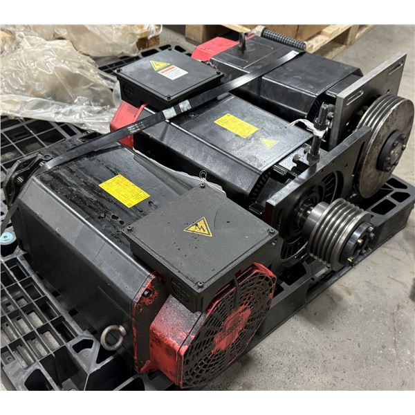 (3) Fanuc #aiIP-18/6000 #A06B-1456-B100 AC Spindle Motors
