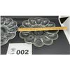 Image 3 : ELEGANT GLASS EGG PLATES 2