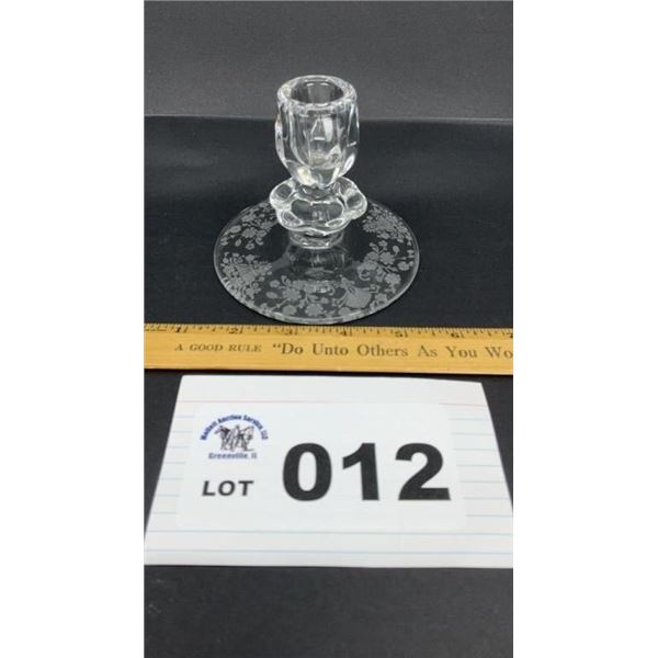 "FIRST LOVE" CANDLESTICK 1