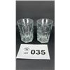 Image 1 : HEISEY GLASS CO, TUMBLERS 4 in