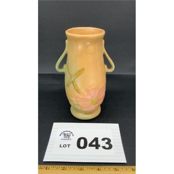 WELLER WILDROSE VASE 7 in